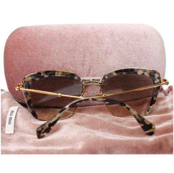 Miu Miu SMU 52Q Square Sunglasses - Picture 4 of 14